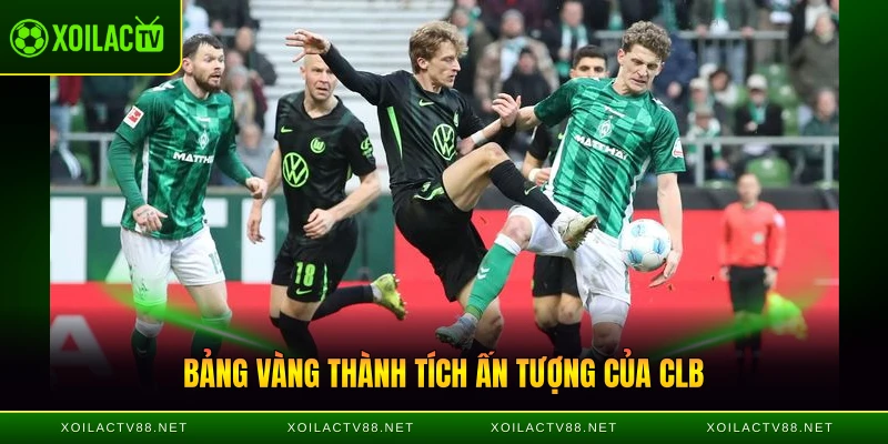Bảng vàng thành tích ấn tượng của CLB Die Grün-Weißen
